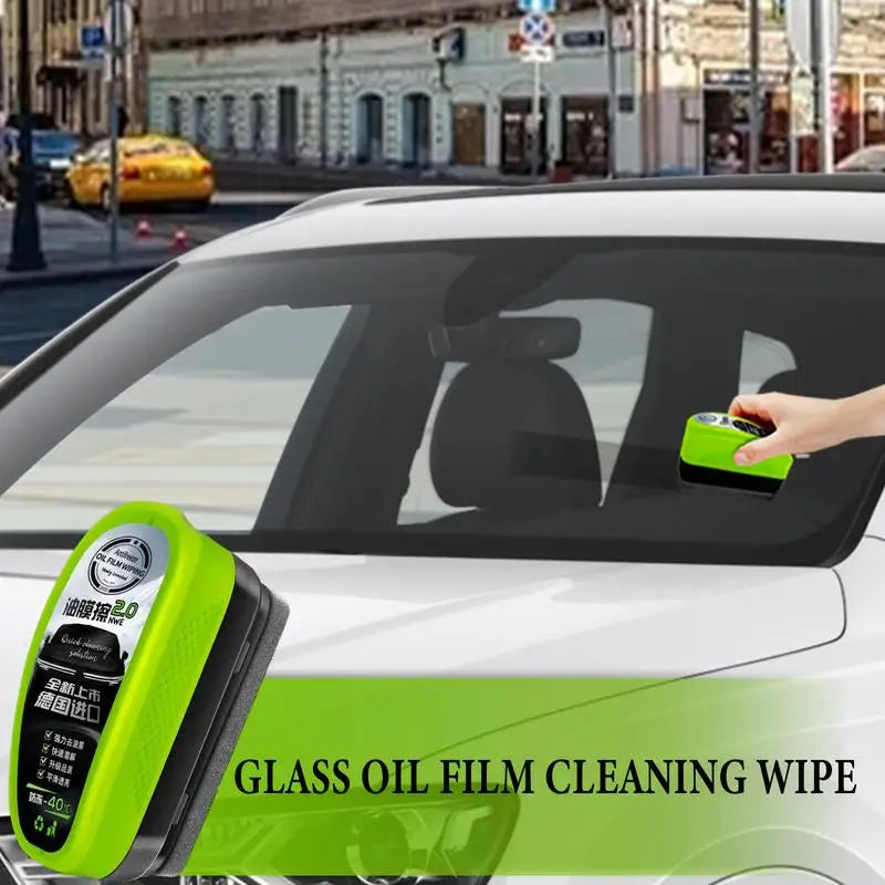 Car Glass Cleaning Sponge – Anti-Rain, Anti-Fog, Coating Brush