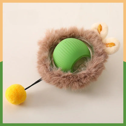 Electric cat toy ball