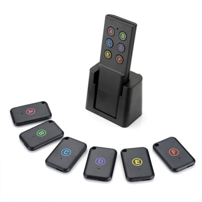 Wireless Key Finder – 1 Remote, 6 Trackers