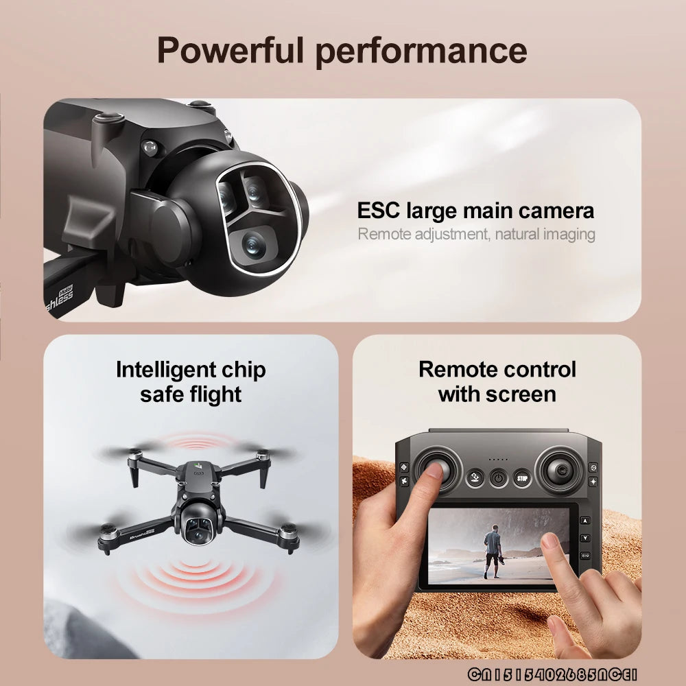 4K Drone with  Remote Control HD screen