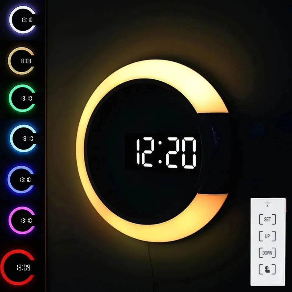 LED USB Wall Clock