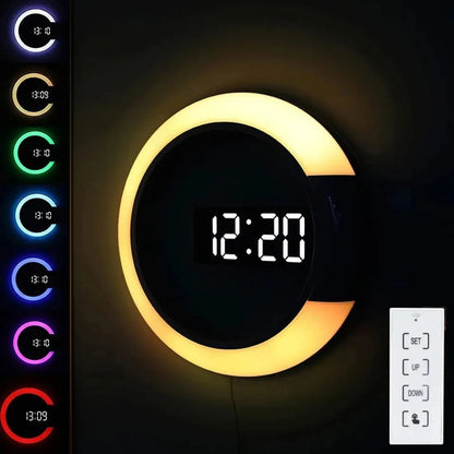 LED USB Wall Clock
